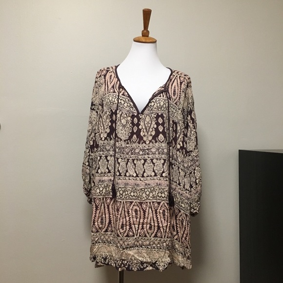 torrid Tops - Lovesick Torrid Long Sleeve Peasant Blouse 3 *R